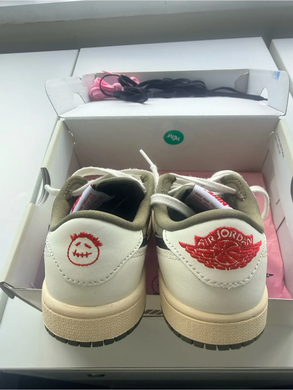 Travis Scott kids Jordan 1 retro low sneakers